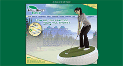 Desktop Screenshot of hillshotgolf.com